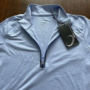 Zero Restriction Ladies Lea Zip Mock Med Golf Pickleball Tennis 1/4 Zip Pullover